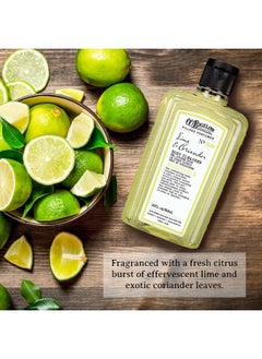 C. O. Bigelow C.O. Bigelow Lime Coriander Body Cleanser, Village Perfumer Moisturizing Body Wash for Men & Women with Aloe Vera, Sodium PCA, and Glycerin, 10 fl oz  - Image 3