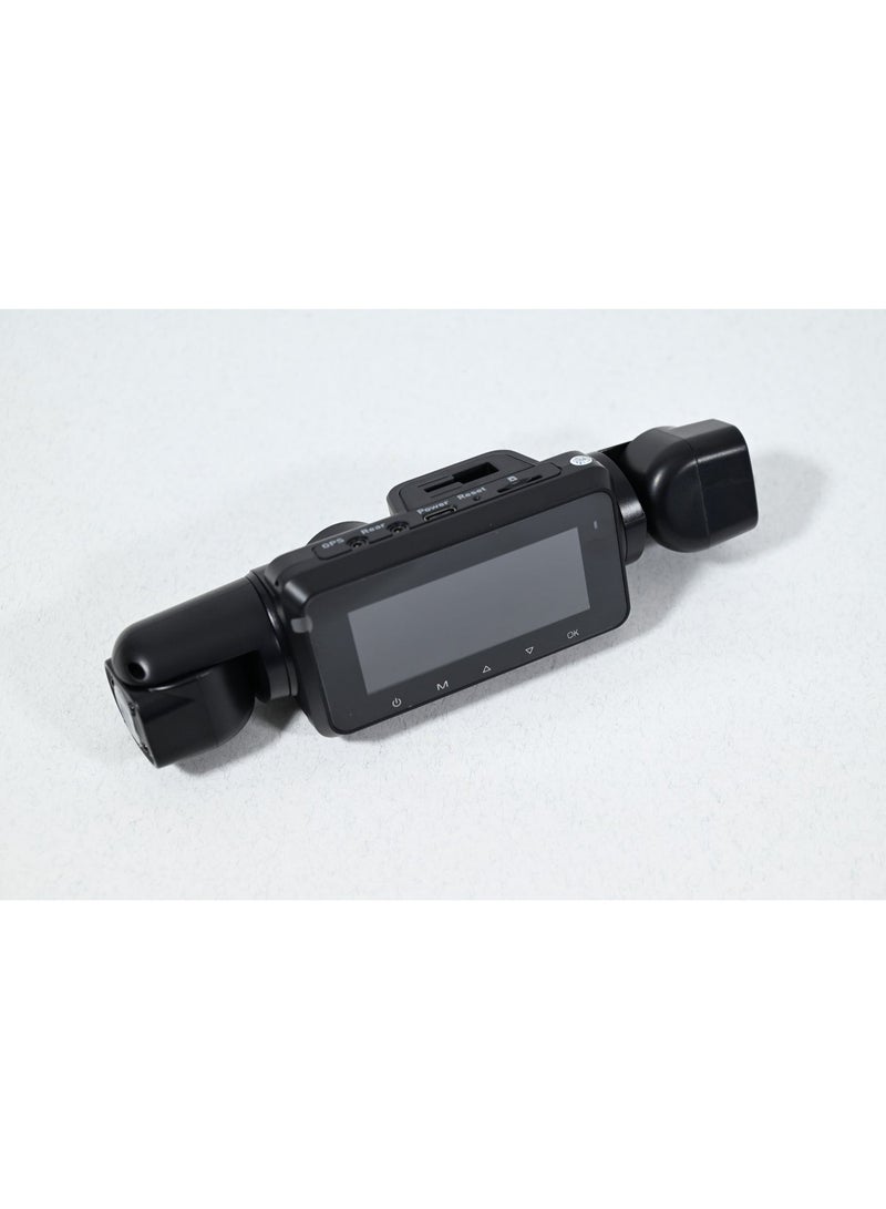 Tecar TE-D360 Tecar Dash Cam 3.16 Inch 4 Cameras 360 Degree 2K Front Camera with Clear Night Vision + Audio Recording + Screen - Image 3
