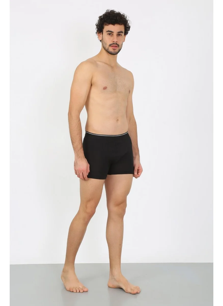 Akbeniz Men's Cotton Lycra Black 40133