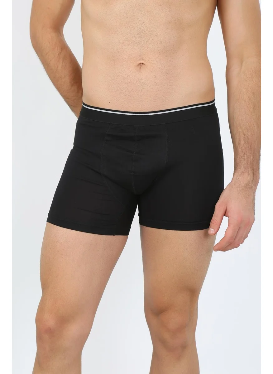 اكبينيز Men's Cotton Lycra Black 40133