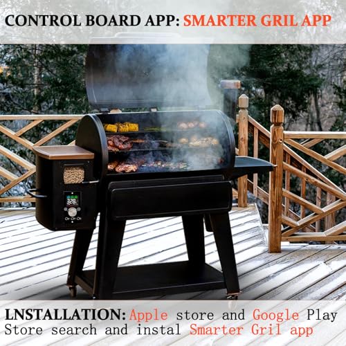 FCCUM Replacement Pit Boss Digital Thermostat Controller Board with WiFi and Bluetooth Function, can Connect to Mobile APP, - Image 4