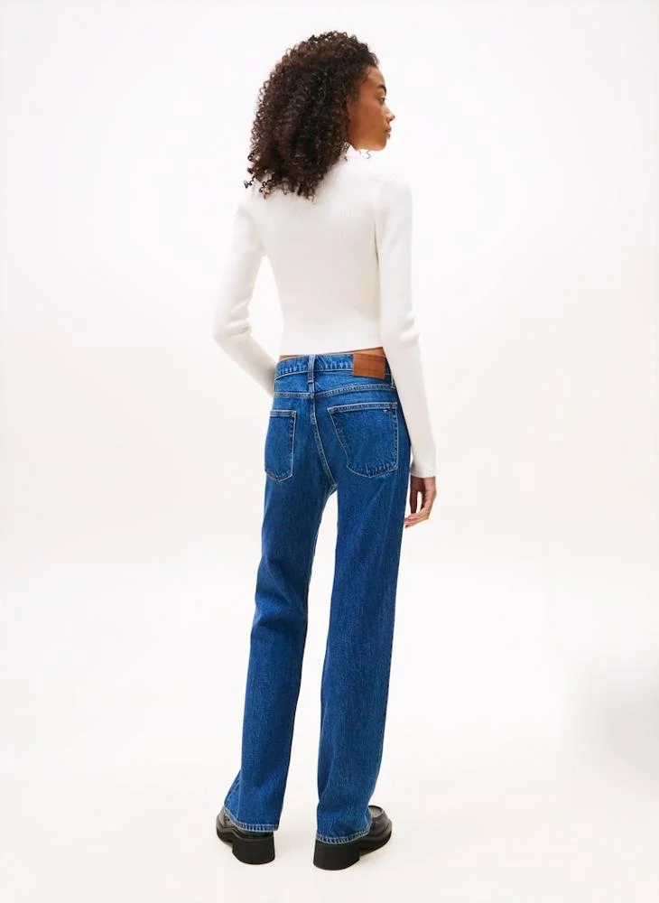 تومي جينز Essential Polo Sweater