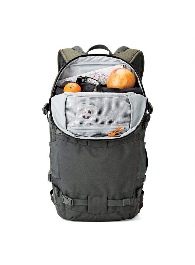 Lowepro حقيبة ظهر LP37016-PWW Flipside Trek BP 450 AW لكاميرا، رمادي/أخضر داكن - Image 3