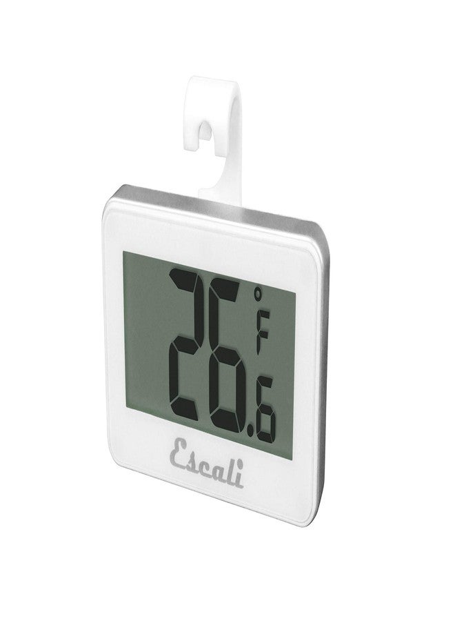 Escali DHF1 Large LCD Digital Display Refrigerator/Freezer Thermometer, -4/80F Degree Range, White - Image 2