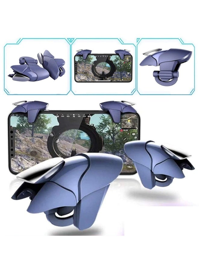 Mobile Game Controller with Shooting Buttons and Sensitive Stick PUBG Mobile Game Triggers for iOS, Android, Mac All Device Sizes