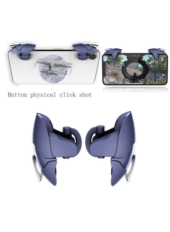 Mobile Game Controller with Shooting Buttons and Sensitive Stick PUBG Mobile Game Triggers for iOS, Android, Mac All Device Sizes