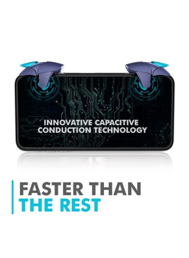 Mobile Game Controller with Shooting Buttons and Sensitive Stick PUBG Mobile Game Triggers for iOS, Android, Mac All Device Sizes - Image 4