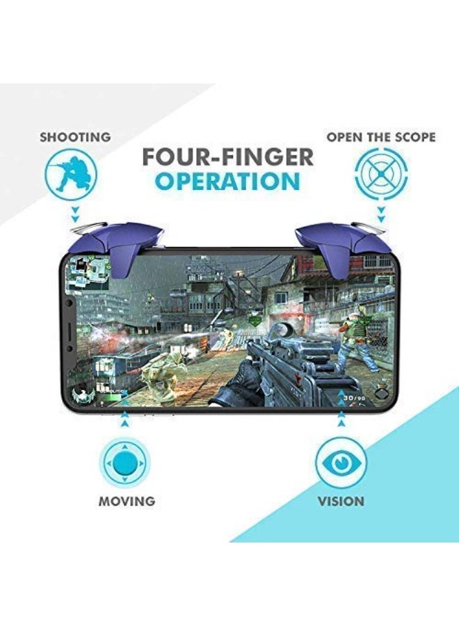 Mobile Game Controller with Shooting Buttons and Sensitive Stick PUBG Mobile Game Triggers for iOS, Android, Mac All Device Sizes - Image 5