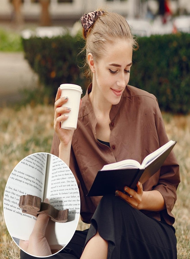 VANTOO Wooden Dog Thumb Book Page Holder for Reading, Cute Bookmark for Women, Book Accessories Gifts for Book Lovers (Dog) - Image 5