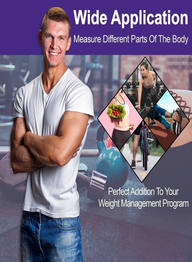 MyoTape Vinyl Body Measuring Tape - One Handed Use with Push Button Retraction - Measure Any Body Part - Image 4