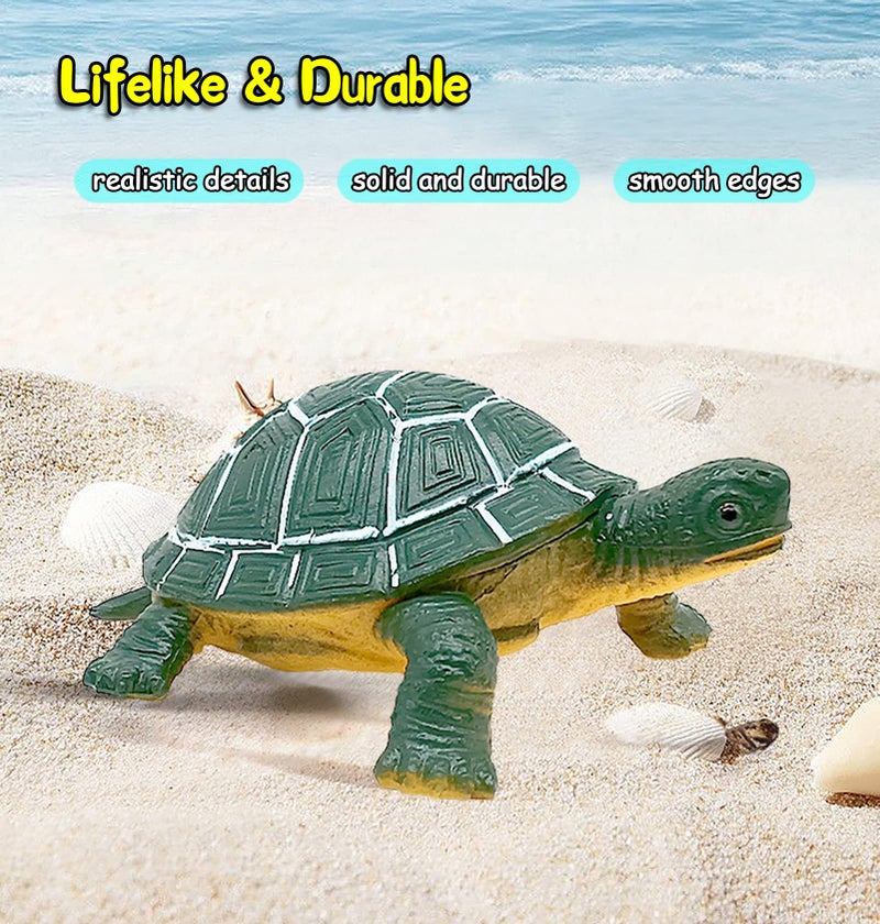 KECIABO Ocean Sea Animal Figures, 12 Pack Realistic Soft Plastic Bath Toys for Toddlers, Kids, Boys, and Girls - Image 4