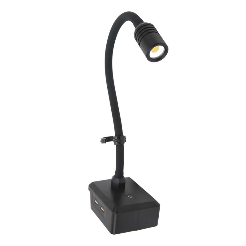 مصباح عمل LED مرن بعنق الإوزة، USB، 3 أوضاع، 360 درجة، 14.4 فولت، 20 فولت، إضاءة صناعية - Image 5