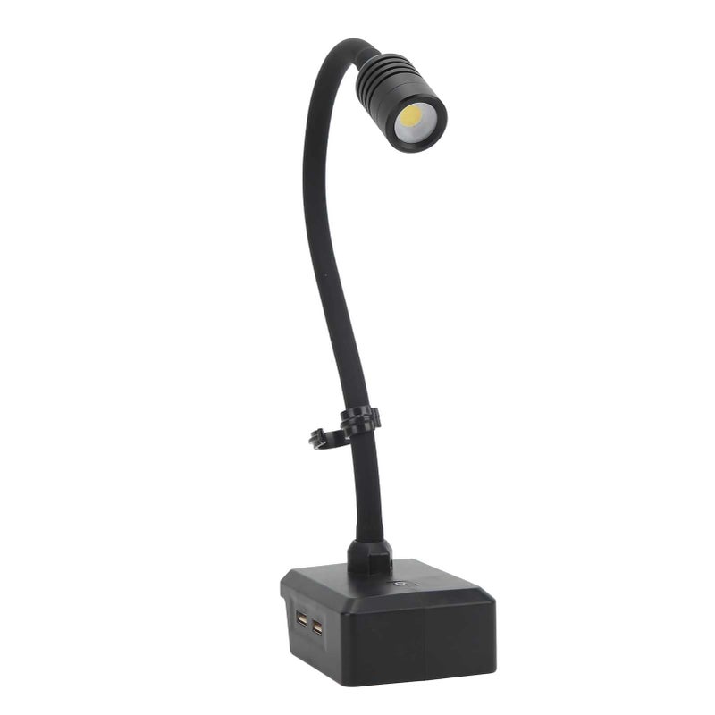 مصباح عمل LED مرن بعنق الإوزة، USB، 3 أوضاع، 360 درجة، 14.4 فولت، 20 فولت، إضاءة صناعية - Image 2