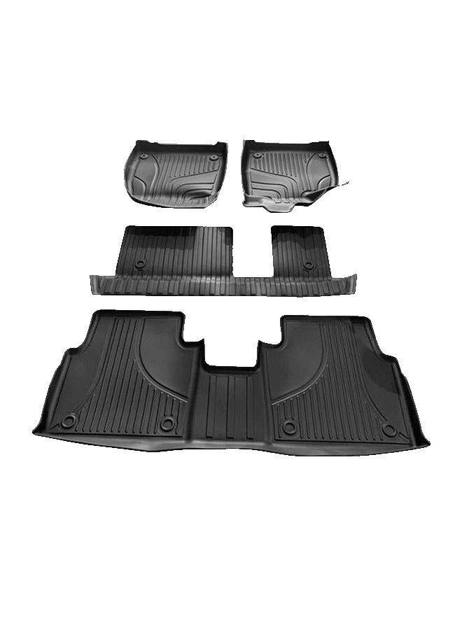 EV PROTEC EV Protec Non Slip TPE Floor Mats for Volkswagen ID.6 