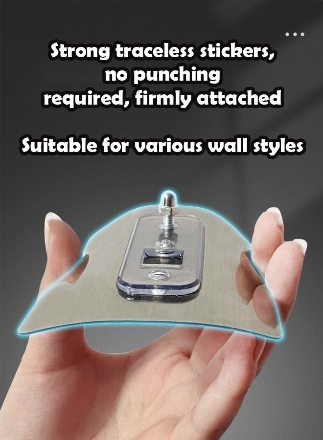 keke 3-Layer Wide Bathroom Triangle Rack - Punch Free Wall Mounted Storage for Toilet, Sink and Shower - Organizer for Bath Essentials and Toiletries - Image 5