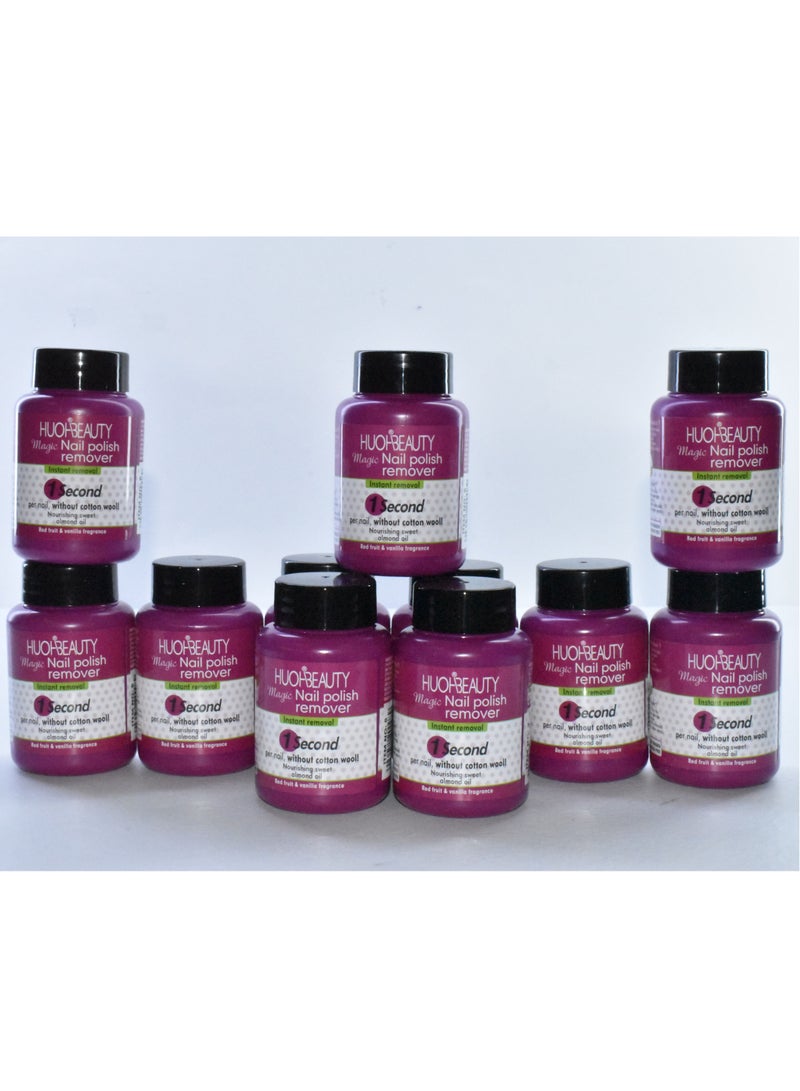 11 Pieces Huoa Beauty Nail Polish Remover