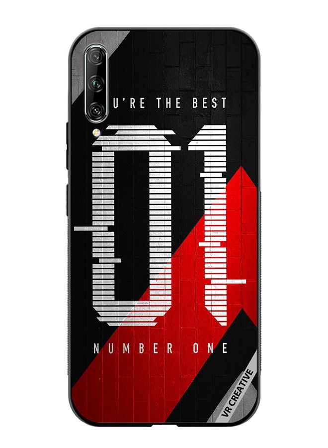 VR CREATIVE Protective Case Cover For Huawei Nova Y9S Number One Design Multicolour - Image 1