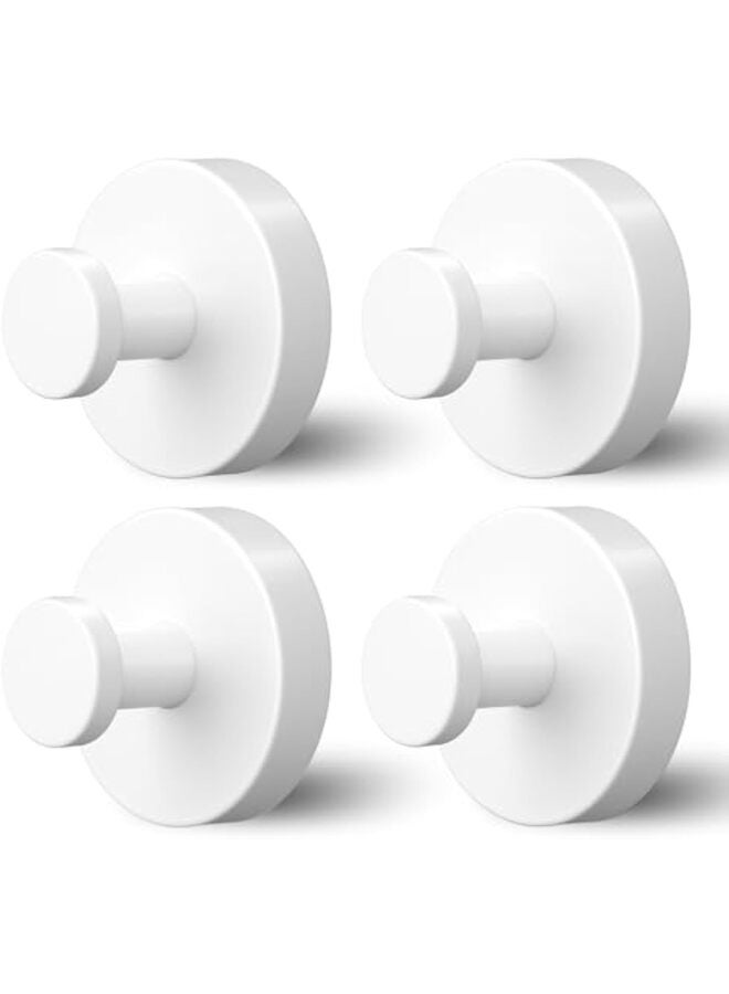 Showerr Hooks for Inside Shower,Suction Cup Hooks for Glass Window,Removable Towel Hooks for Bathrooms,4 Packs  - Image 1