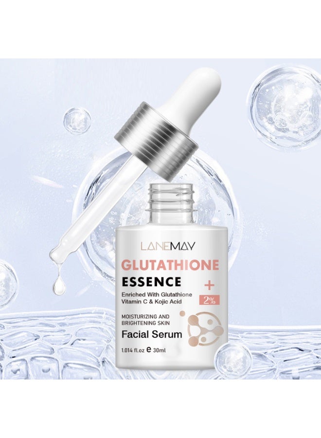 LANEMAY Glutathione Essence Face Serum Moisturizing Brightening Skin, Reduces Fine Lines & Wrinkles, Dark Spot Remover Face Serum,  Repairs Skin for Day and Night Use - Image 4