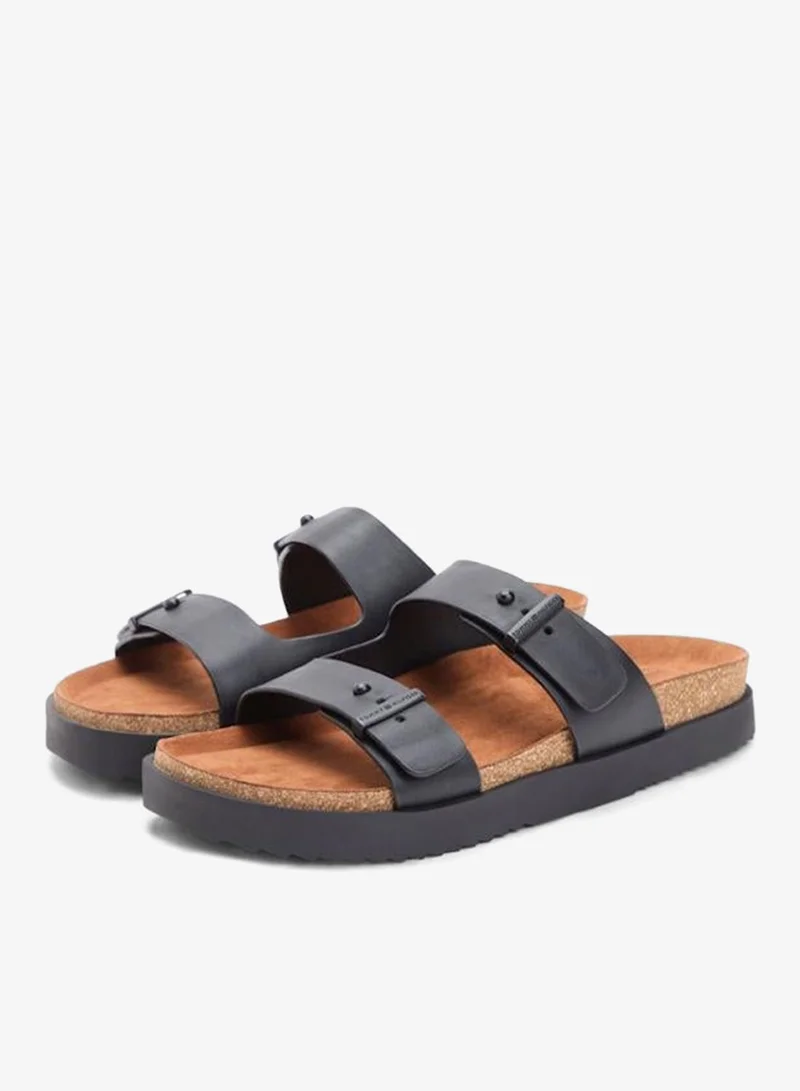 TOMMY HILFIGER  Cork Adjustable Lth Sandal for Men | Best Price UAE