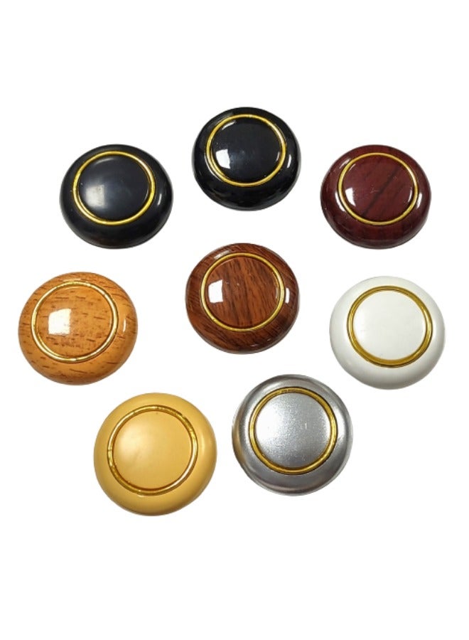 Stark PVC Knobs Practical and Versatile Cabinet Hardware for a Simple and Functional Touch in Your Home