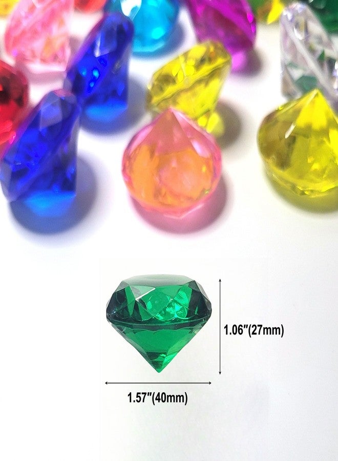 AiFanS 20PCS Diving Gems Pool Toys - Colorful Diamond, Underwater Swim Training Gift for Kids, Summer Water Pool Game Set - Image 3