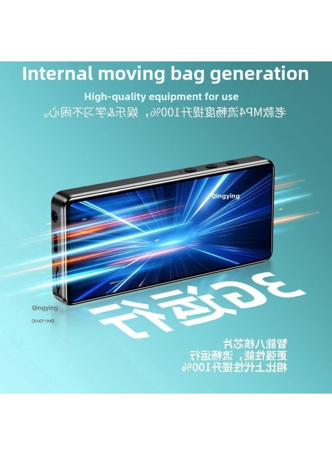 Generic - Full Screen 4 Internet Access 5 Player 3 Walkman Student Edition Traffic 6 Novel Qingying-Body Color:Qingying Eight-core Mini Version 3inch Qingying 2+16gb-Memory Capacity:Body Memory + 128g Memory Card Qingying Official Standard + Music Headphones - Image 1