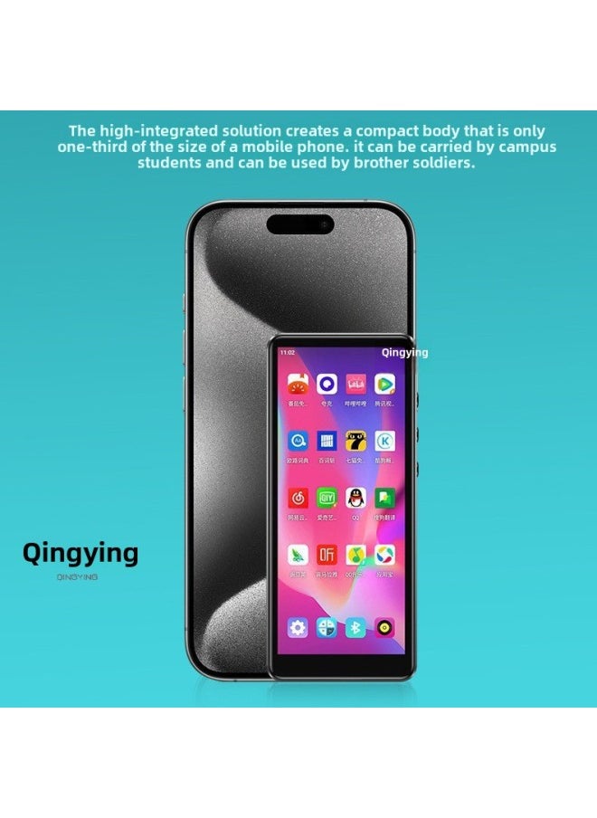 Generic - Full Screen 4 Internet Access 5 Player 3 Walkman Student Edition Traffic 6 Novel Qingying-Body Color:Qingying Eight-core Mini Version 3inch Qingying 2+16gb-Memory Capacity:Body Memory + 128g Memory Card Qingying Official Standard + Music Headphones - Image 1