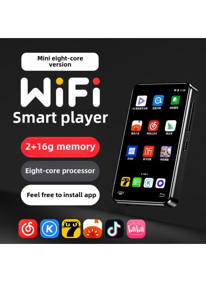 Generic - Full Screen 4 Internet Access 5 Player 3 Walkman Student Edition Traffic 6 Novel Qingying-Body Color:Qingying Eight-core Mini Version 3inch Qingying 2+16gb-Memory Capacity:Body Memory + 128g Memory Card Qingying Official Standard + Music Headphones - Image 1