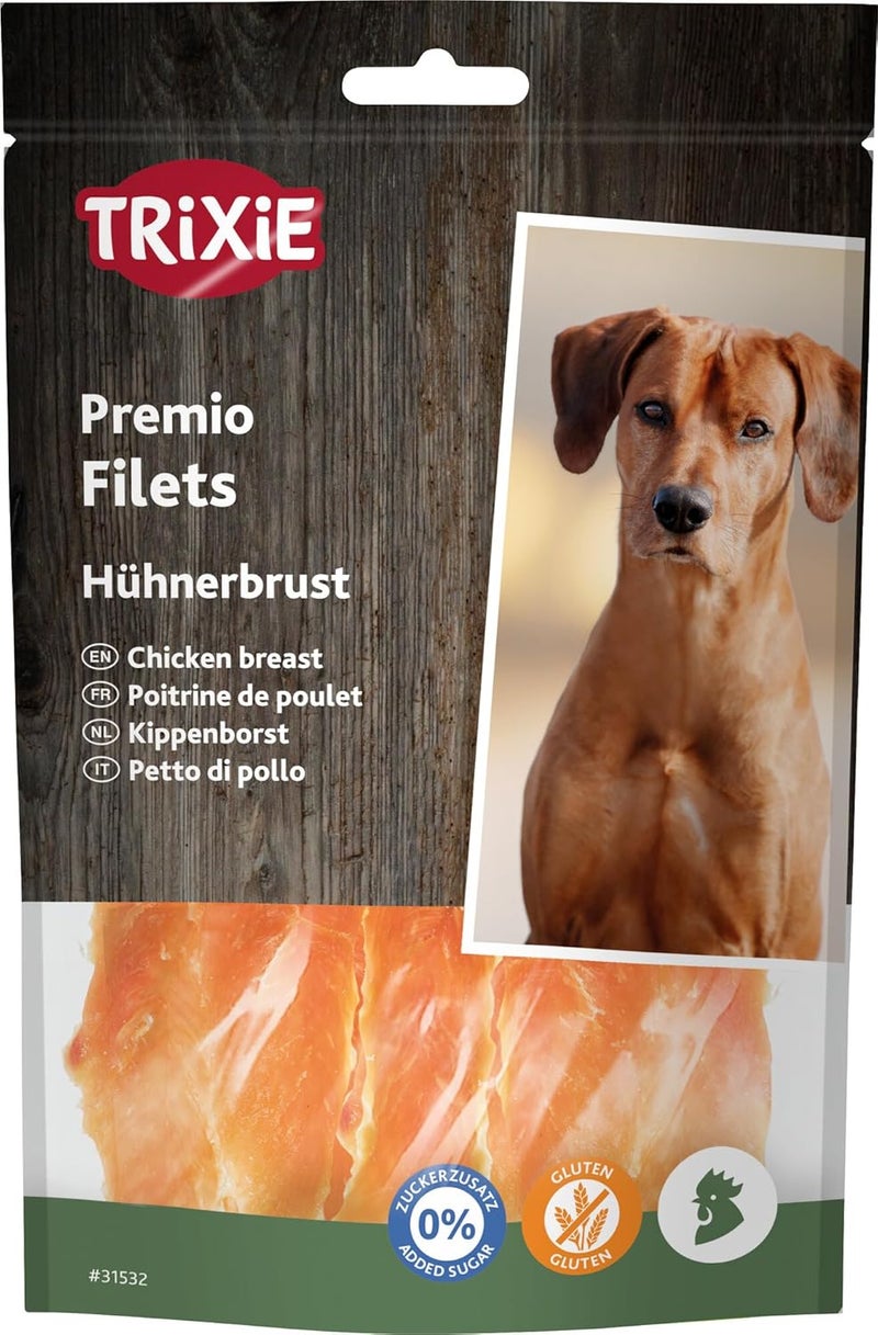 Trixie Premio Chicken Filets Dog Treats - 100G - Image 1