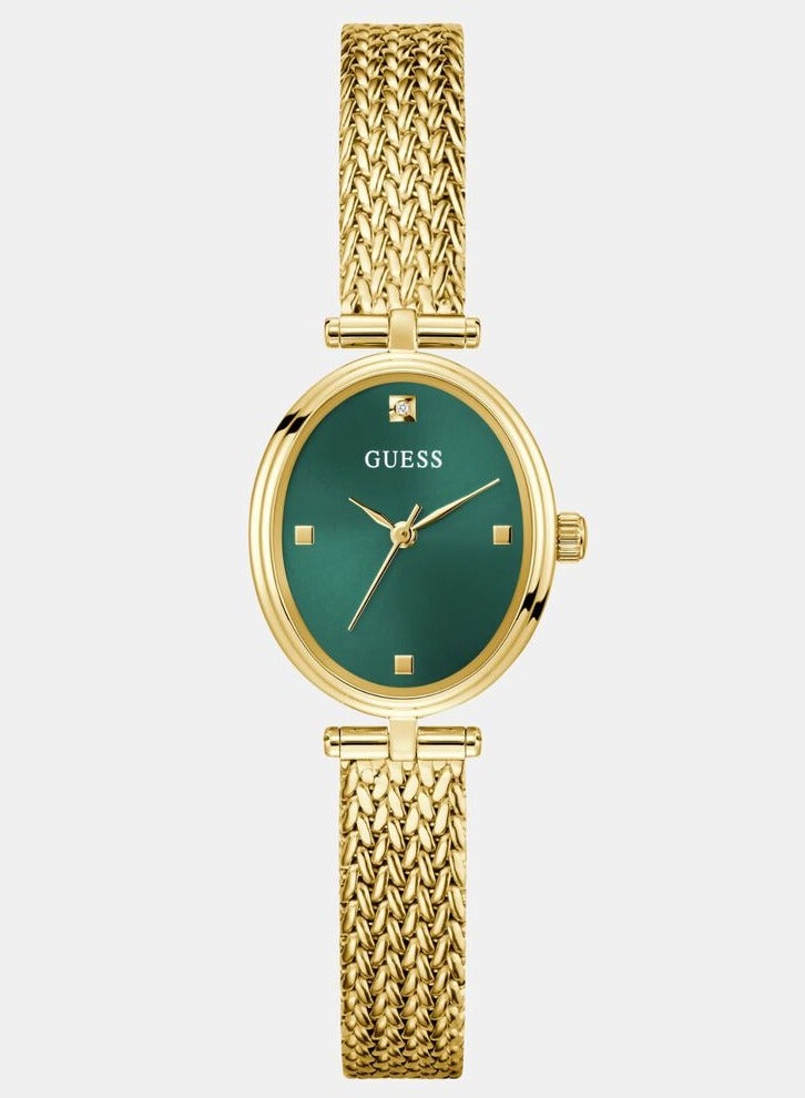 GUESS Ladies Gold Tone Analog Watch - Image 1