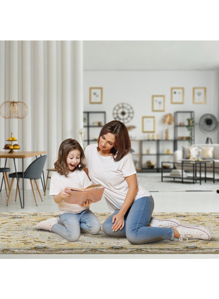 Art World Gallery - Elegant Classic Linda Floor Carpet Made Of Acrylic - Image 1