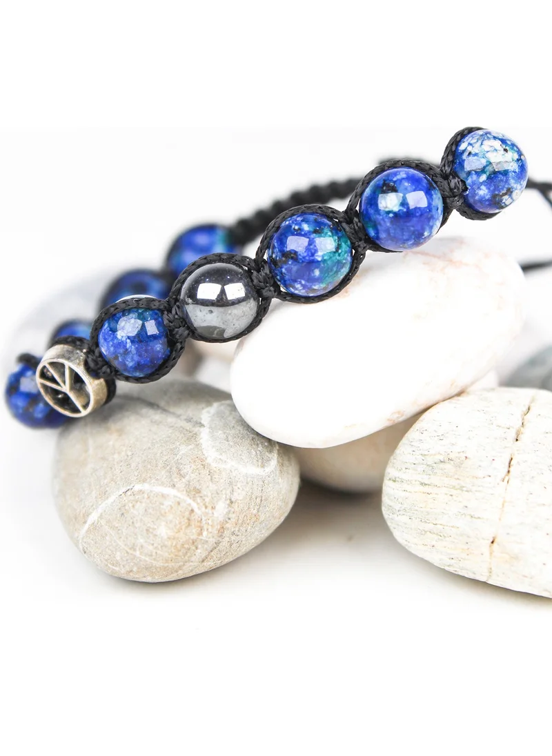 Varetta Men's Bracelet Blue Steel Set