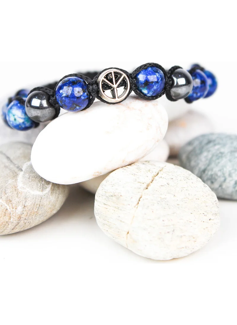 Varetta Men's Bracelet Blue Steel Set