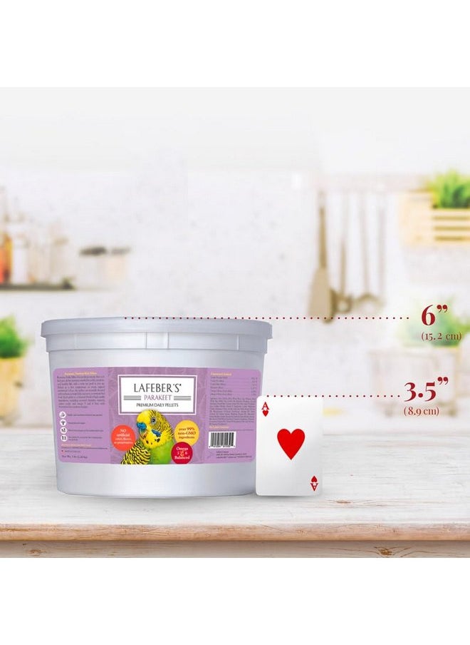 لافيبيرز حبيبات طعام الطيور الأليفة من LAFEBER'S Premium Daily Diet Pellets، مصنوعة من مكونات غير معدلة وراثيًا ومناسبة للبشر، للببغاوات، 5 رطل  - Image 4