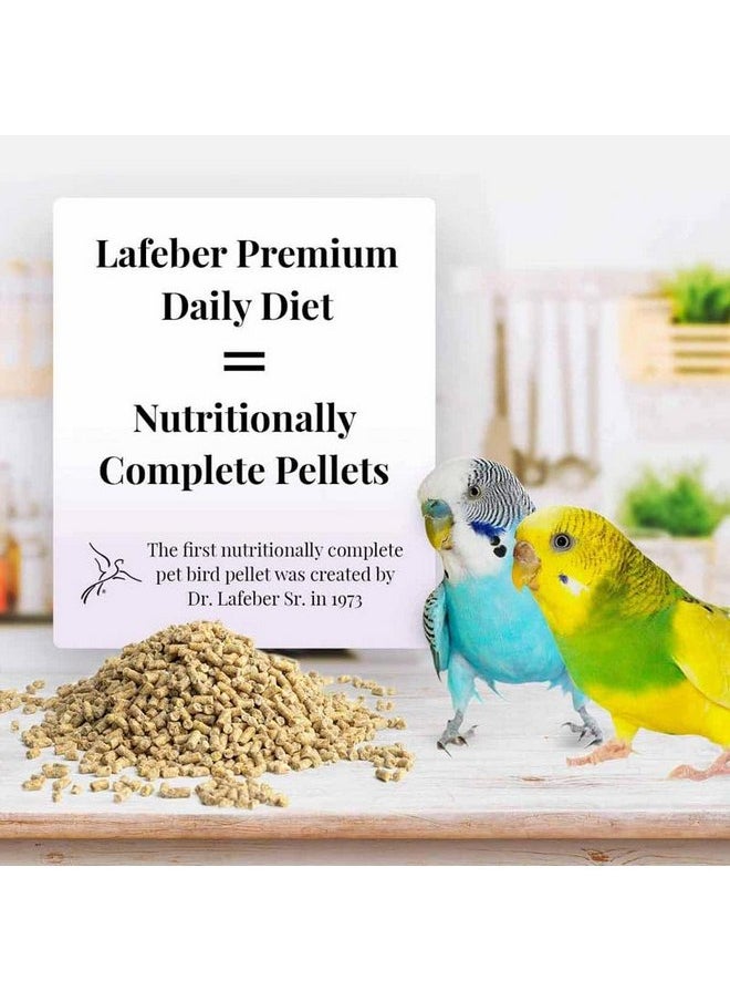 لافيبيرز حبيبات طعام الطيور الأليفة من LAFEBER'S Premium Daily Diet Pellets، مصنوعة من مكونات غير معدلة وراثيًا ومناسبة للبشر، للببغاوات، 5 رطل  - Image 2