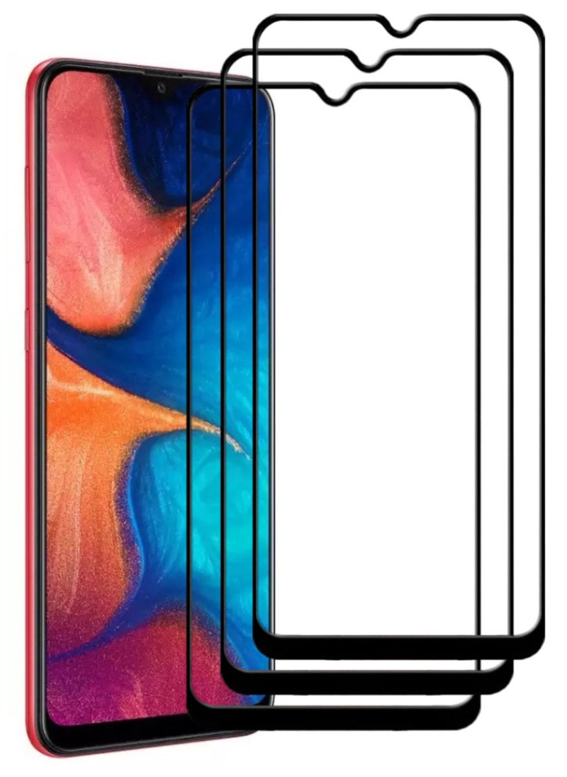 ACLIX 3 Pieces Antistatic ESD Dustproof Premium Quality High Definition Tempered Glass Screen Protector Designed For Samsung Galaxy A20 - Image 1