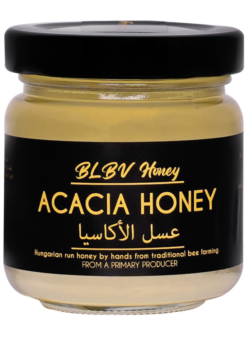 Acacia Honey | 100% Pure, Raw & Premium Quality | Hungarian Natural Honey | 130g
