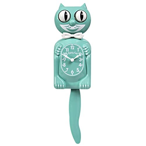 Kit Cat Klock Ocean Waves Kitty-Cat Wall Clock - Image 1