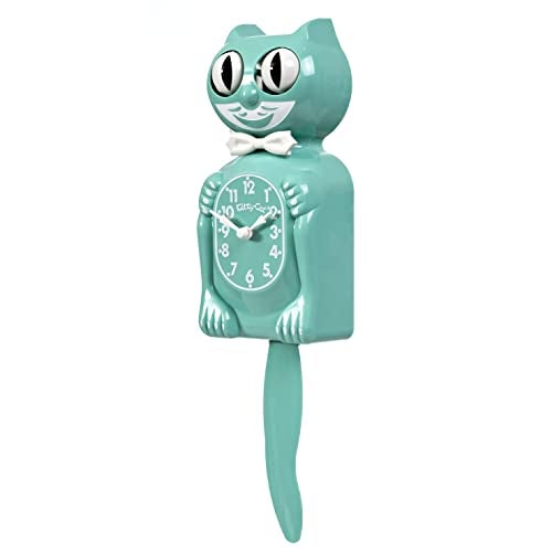 Kit Cat Klock Ocean Waves Kitty-Cat Wall Clock - Image 3