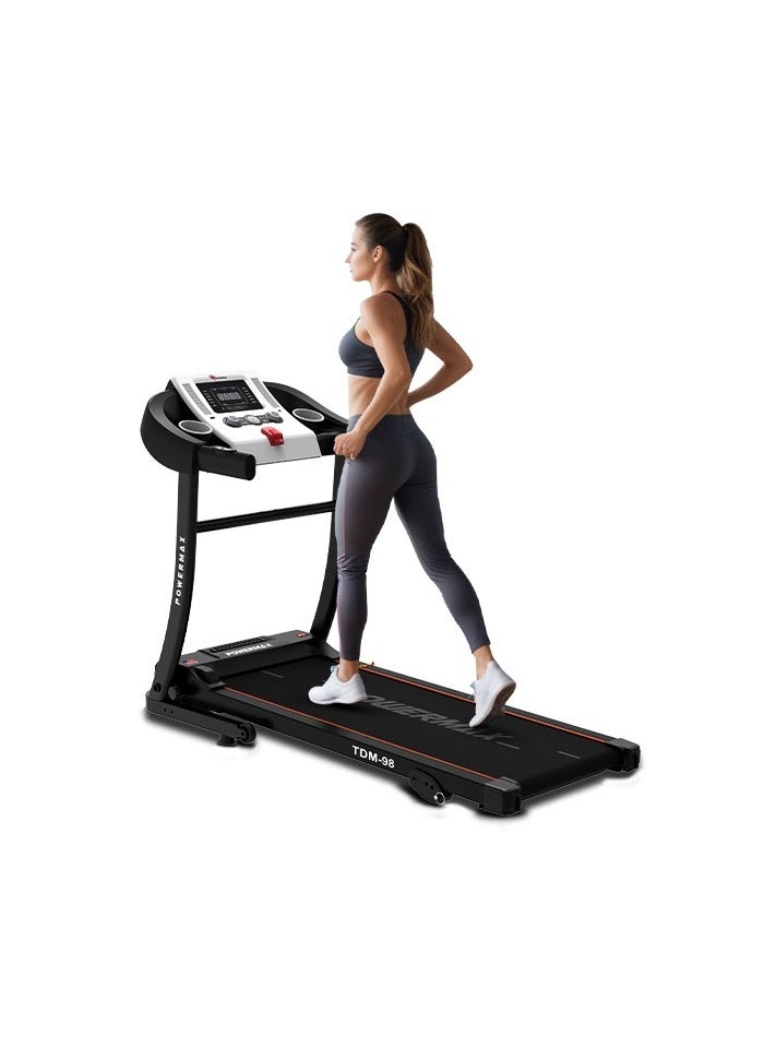 TDM-98 Motorized Treadmill Compact, Powerful, and Versatile Home Workout Solution - pzsku/ZD8569B55DB66DA803F6CZ/45/_/1723728746/ca197d6c-7e49-45b5-b52a-bf6233e31448