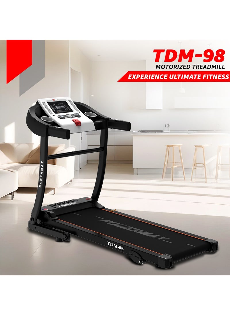 TDM-98 Motorized Treadmill Compact, Powerful, and Versatile Home Workout Solution - pzsku/ZD8569B55DB66DA803F6CZ/45/_/1723728757/5cd8943c-777d-4462-bdde-4a03ac5b1bd4