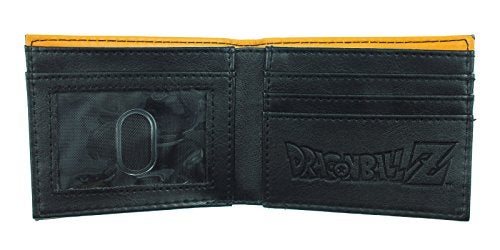 Bioworld Official Wallet- Dragonball Z Goku Metal Badge"Z" Bifold Wallet - Image 3