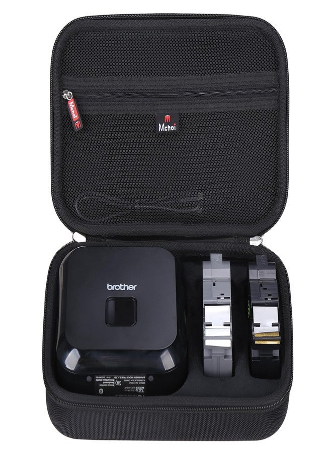 مشوي حقيبة Mchoi الصلبة المحمولة متوافقة مع طابعة الملصقات متعددة الاستخدامات Brother P-Touch Cube Plus PT-P710BT، الحقيبة فقط - Image 1