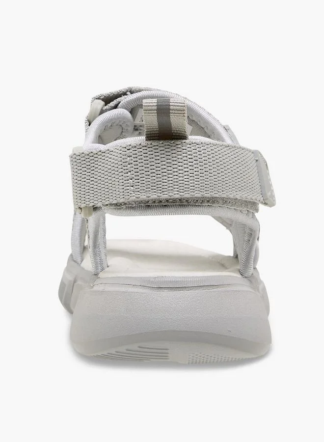 LBL By Shoexpress GREY Boys Hook & Loop Sandals for Men | Best Price UAE