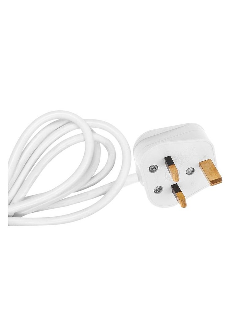 Hi Max - Hi Max Extension Socket 4 Way Multiple Power Cord 2990W 50/60Hz Fused and Overload Anti Fire Protection 3 Meter SH31606 - Image 1