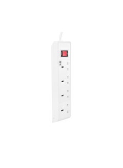 Hi Max Hi Max Extension Socket 4 Way Multiple Power Cord 2990W 50/60Hz Fused and Overload Anti Fire Protection 3 Meter SH31606  - Image 4