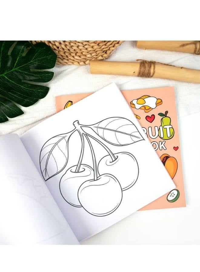 Coloring Book Food Doodles Coloring Book For Children Over 4 Years Old - Image 5