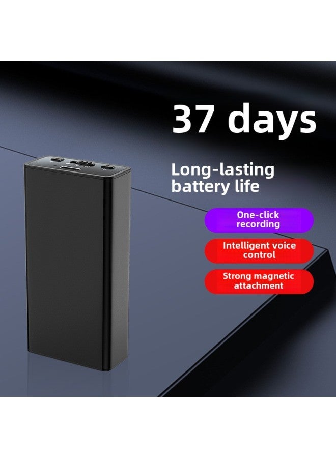 Recording Pen Long Standby Time HD Noise Reduction Voice Control Recording Business Meeting Recording Pen Magnetic Absorption-Color:Black-Capacity:16GB - Image 3