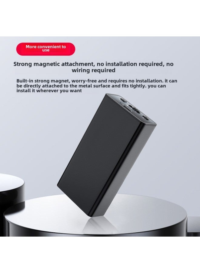 Recording Pen Long Standby Time HD Noise Reduction Voice Control Recording Business Meeting Recording Pen Magnetic Absorption-Color:Black-Capacity:16GB - Image 5